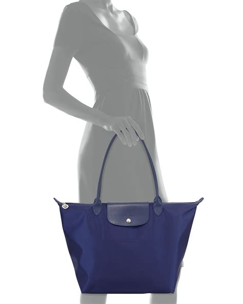 navy blue bag longchamp|longchamp navy large tote.